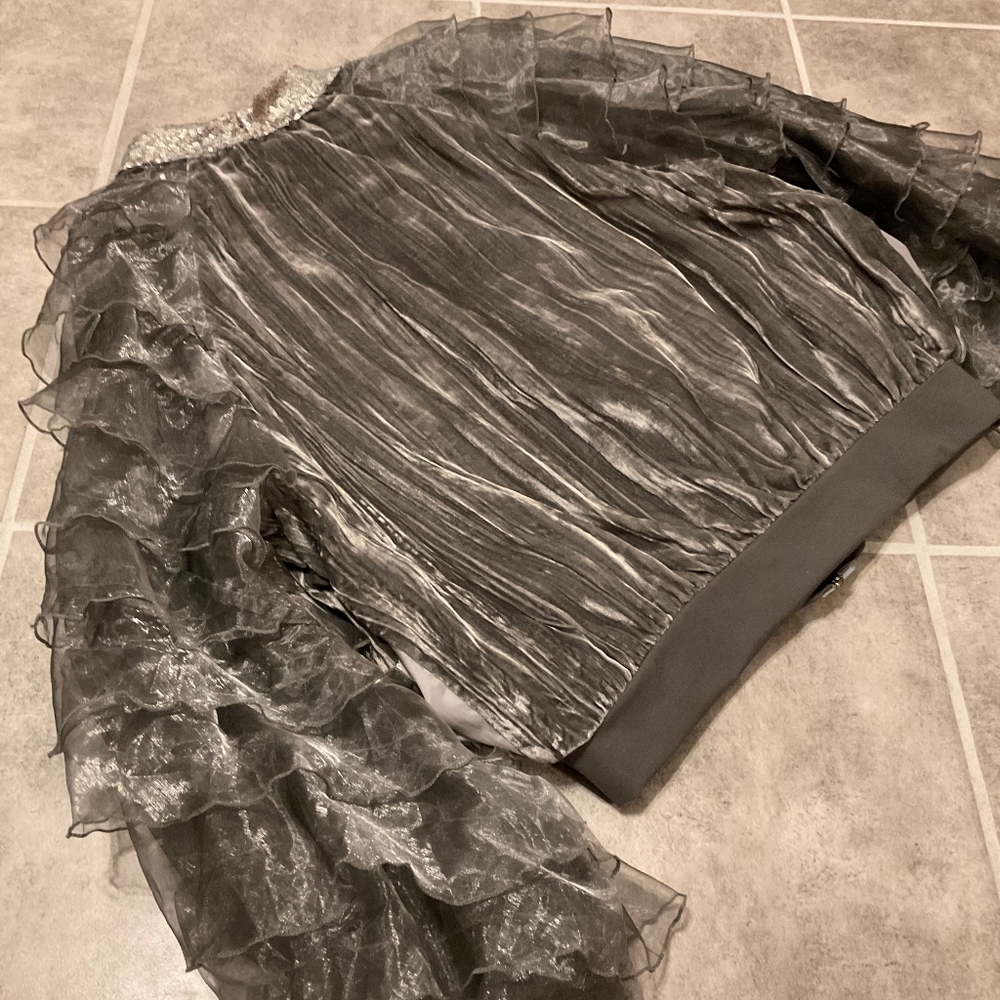 Mixed Silver Jacket - Picture 2 of 2